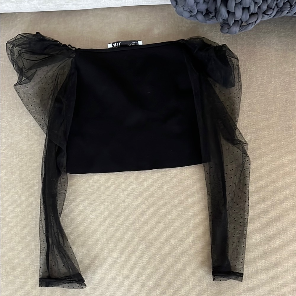 Zara Black Top